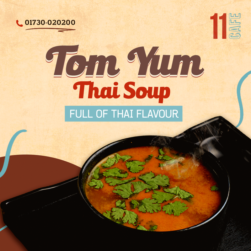 Eleven Cafe-11Cafe-Tom Yum Thai Soup