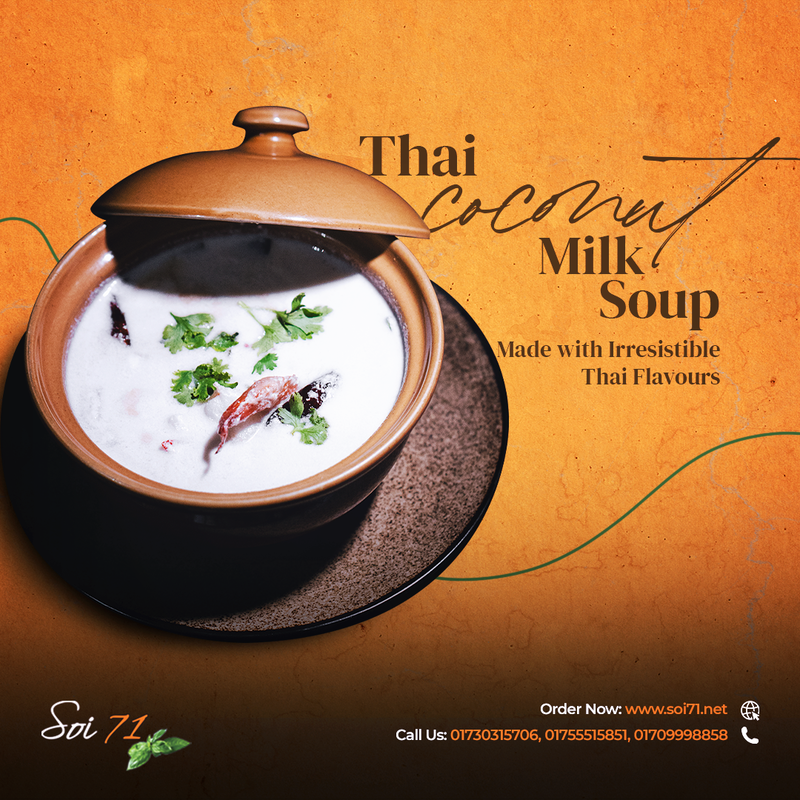 Soi71-Thai Coconut Milk Soup.