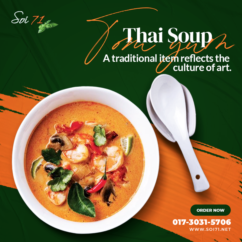 Soi71-Tom Yum Thai Soup